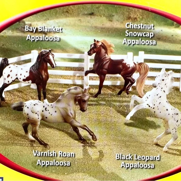 NEW Breyer Stablemates Polka Dot Parade Horse Figures Collectible Toy Set # 5979 - Picture 11 of 15